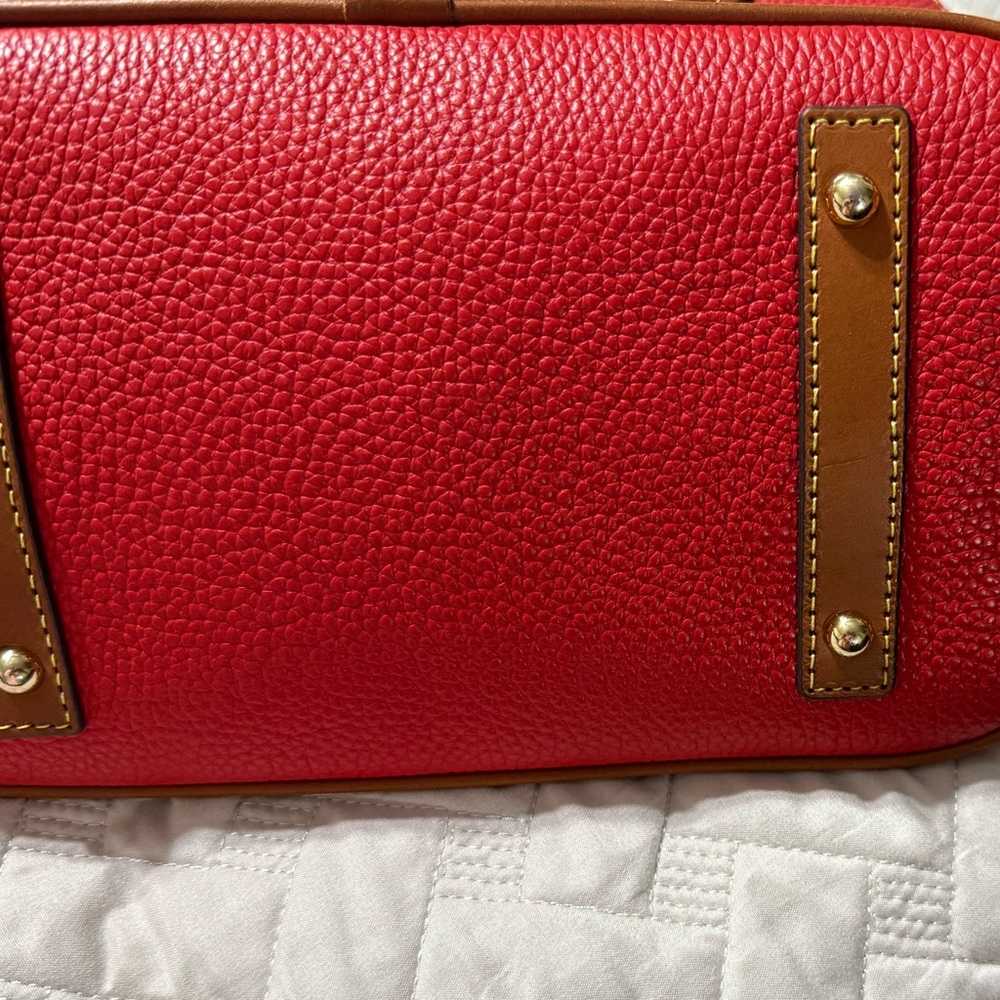 Dooney & Bourke Pebble Grain Zip Satchel